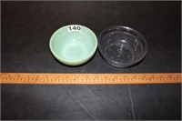(2) Small Fire King Bowls