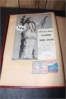 Illinois - Ohio State Program & Tickets 1946