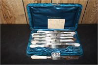 (12) Pearl Handle Knives-Stamped 1884