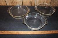 (3) Fire King Glass Dishes