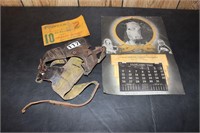Ag Items - 1941 Chicago Producers Calendar etc