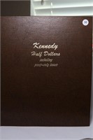 Dansco 1964-92D Kennedy Half Album with 60 Coins