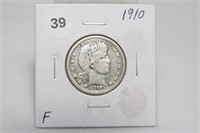 1910 Barber Quarter F