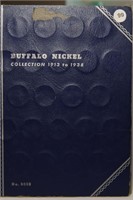 Whitman Buffalo Nickel Album w/ 53 Coins