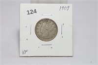 1909 Liberty Head 'V' Nickel VF