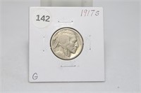 1917-S Buffalo Nickel G