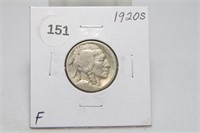 1920-S Buffalo Nickel F