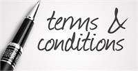 TERMS AND CONDITIONS:
