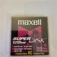 Maxell super disk 120mb