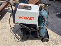 Hobart Handler 180 Wire Welder w/Bottle and Cart