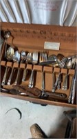 62 pieces 1847 Rodgers bros silver plated