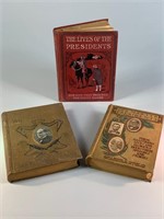 3 Early 1900's Books U.S. Presidents