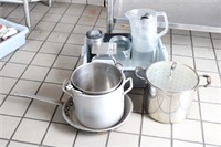 COOKWARE, SCALE & MIXING CUPS