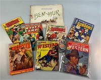 Old West Theme Comic Books Pulp Magazines