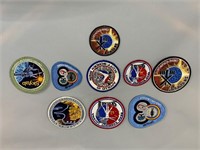 9 NASA Space Patches Skylab Apollo