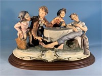 Capodimonte Porcelain Kids Playing Cards
