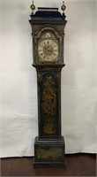 1700's English Grandfather Clock Chinoiserie