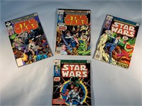 Star Wars Comics 1970's 4 Pc