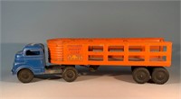 Vintage Structo Toy Truck Trailer