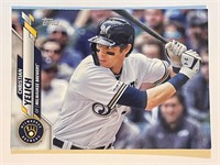 CHRISTIAN YELICH 2020 TOPPS-BREWERS