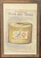 McCormick's Blue Jay Twine Advertising Page