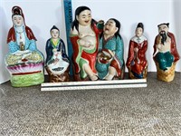5 Fonda Traders Oriental Figurines