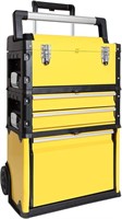 Stackable Rolling Tool Box Portable - Slight Scuff