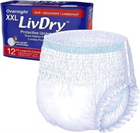 LivDry Adult XXL Incontinence Underwear