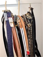 40+ Womens Belts + Hanger