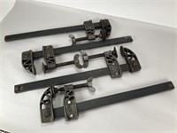 C T Co Hargrove Cast Iron Bar Clamps