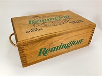 Remington Wooden 250 Rounds Box