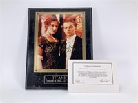 Titanic Signed Plaque DiCaprio Winslet