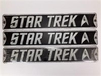 2017 Metal Star Trek Street Signs
