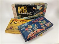 Star Trek James Bond Indiana Jones Board Games