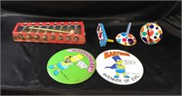 VINTAGE CHILDREN'S MUSICAL INSTRUMENTS / 4 PCS / +