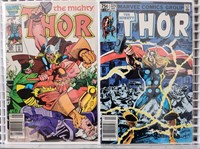 2 Mighty Thor CPVs #329 MHG #367 MG
