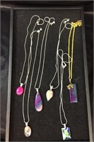 ARTISAN NECKLACE LOT / JEWELRY / 6 PCS