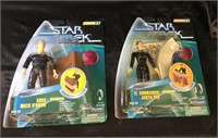 STAR TREK ACTION FIGURES / 2 PCS