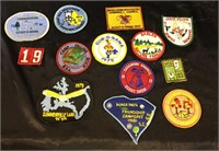 BOY SCOUT PATCHES / APPROX:  13 PCS