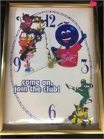 PROMOTIONAL CLOCK FOR PBS CHILDRENS TV