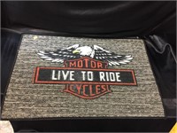 HARLEY - DAVIDSON DOOR MAT