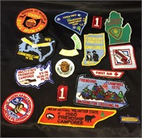 COLLECTIBLE BOY SCOUT PATCHES / APPROX  17 PCS