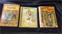 LOT OF ANTIQUE CHILDREN'S BOOKS  / 3 TITLES