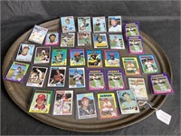 33 Hall of Fame Baseball Cards, 60's, 70's