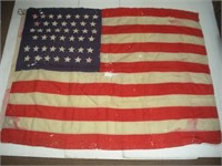 Rare 45 Star American Flag   63x45 inches