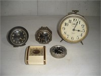 Antique Wind-Up Clocks
