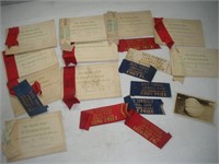 1920's Ross Township Fair Ribbons