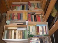 (7) Boxes of Vintage Books