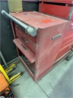 Diesel 4-Drawer Tool Box Mounted on Cart with Whee