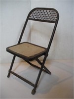 Metal Folding Childs Chair